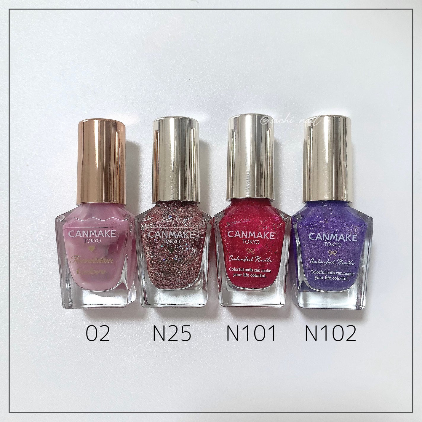 カラフルネイルズ/キャンメイク/マニキュアを使ったクチコミ(7枚目)