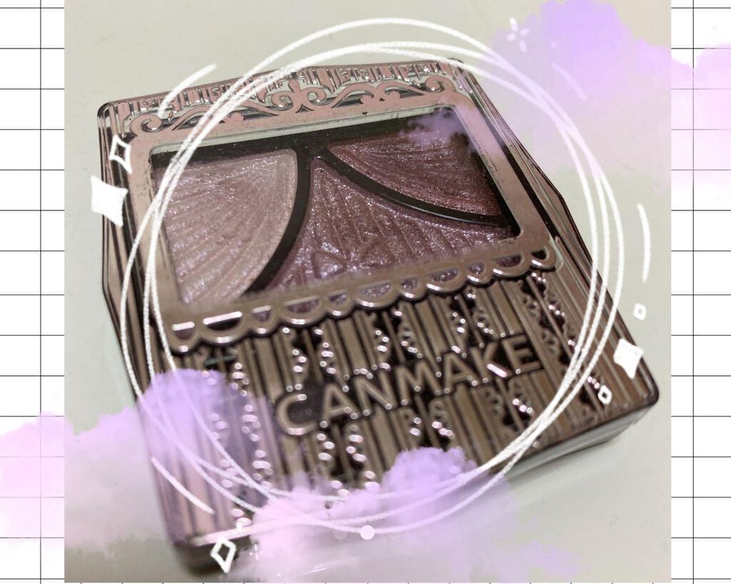 ジューシーピュアアイズ/キャンメイク/アイシャドウパレットを使ったクチコミ(2枚目)