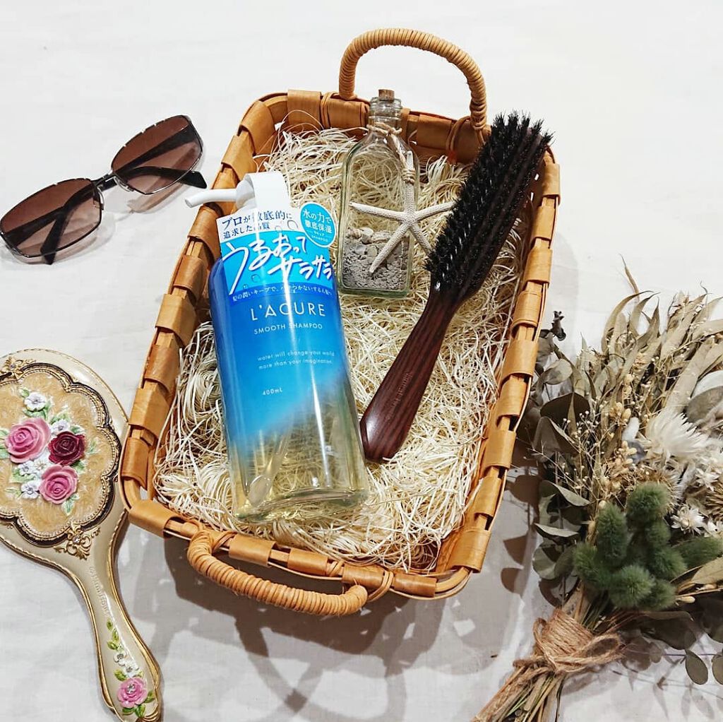 スムースシャンプー/スムーストリートメント/L'ACURE/市販シャンプーを使ったクチコミ(2枚目)