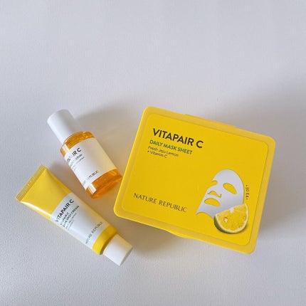 ビタペアCデイリーシートマスク/ネイチャーリパブリック/シートマスク・パックを使ったクチコミ(2枚目)