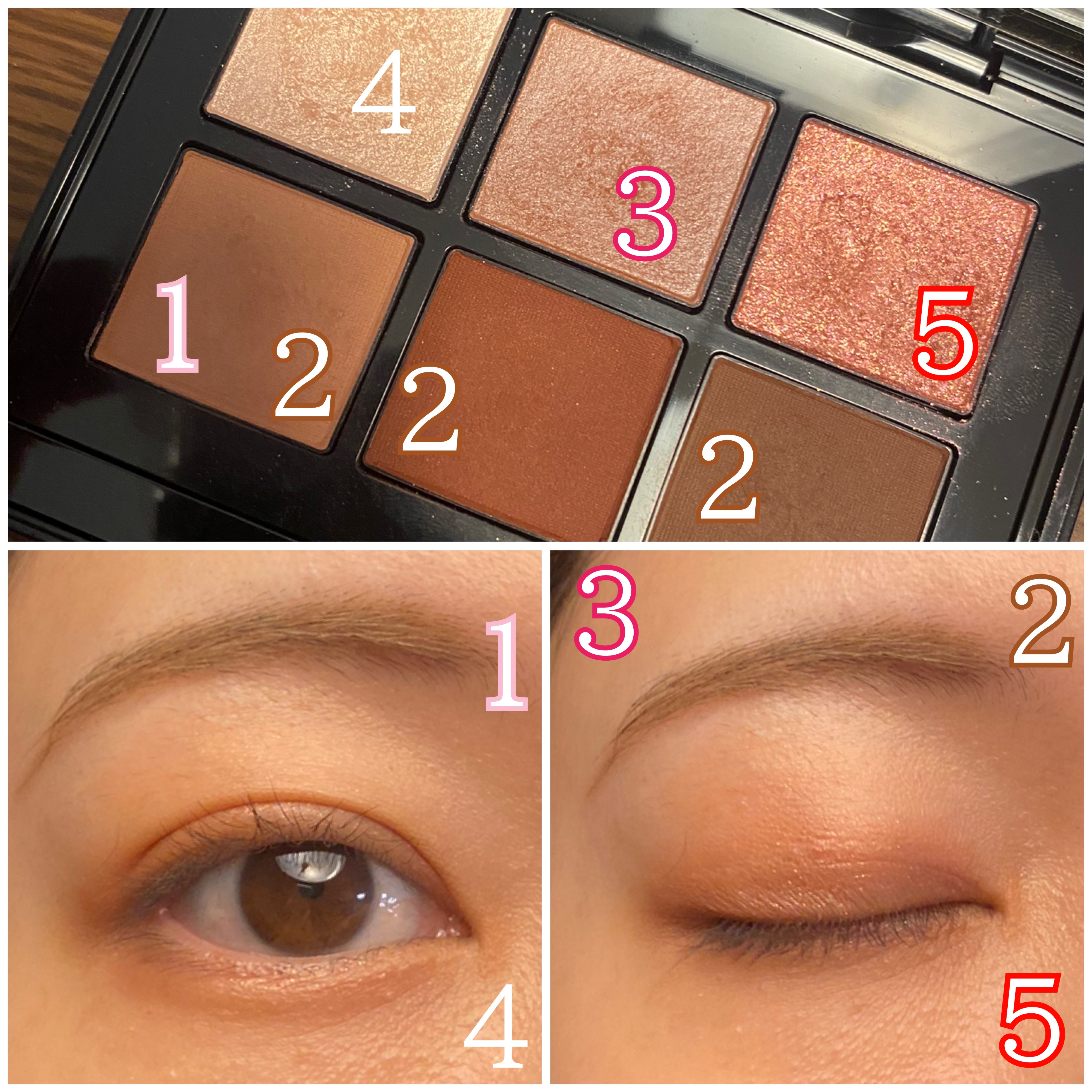 コンパクトアディクション センス オブ クラリティ 102 Red Sea レッド シー/ADDICTION/アイシャドウパレットを使ったクチコミ（2枚目）