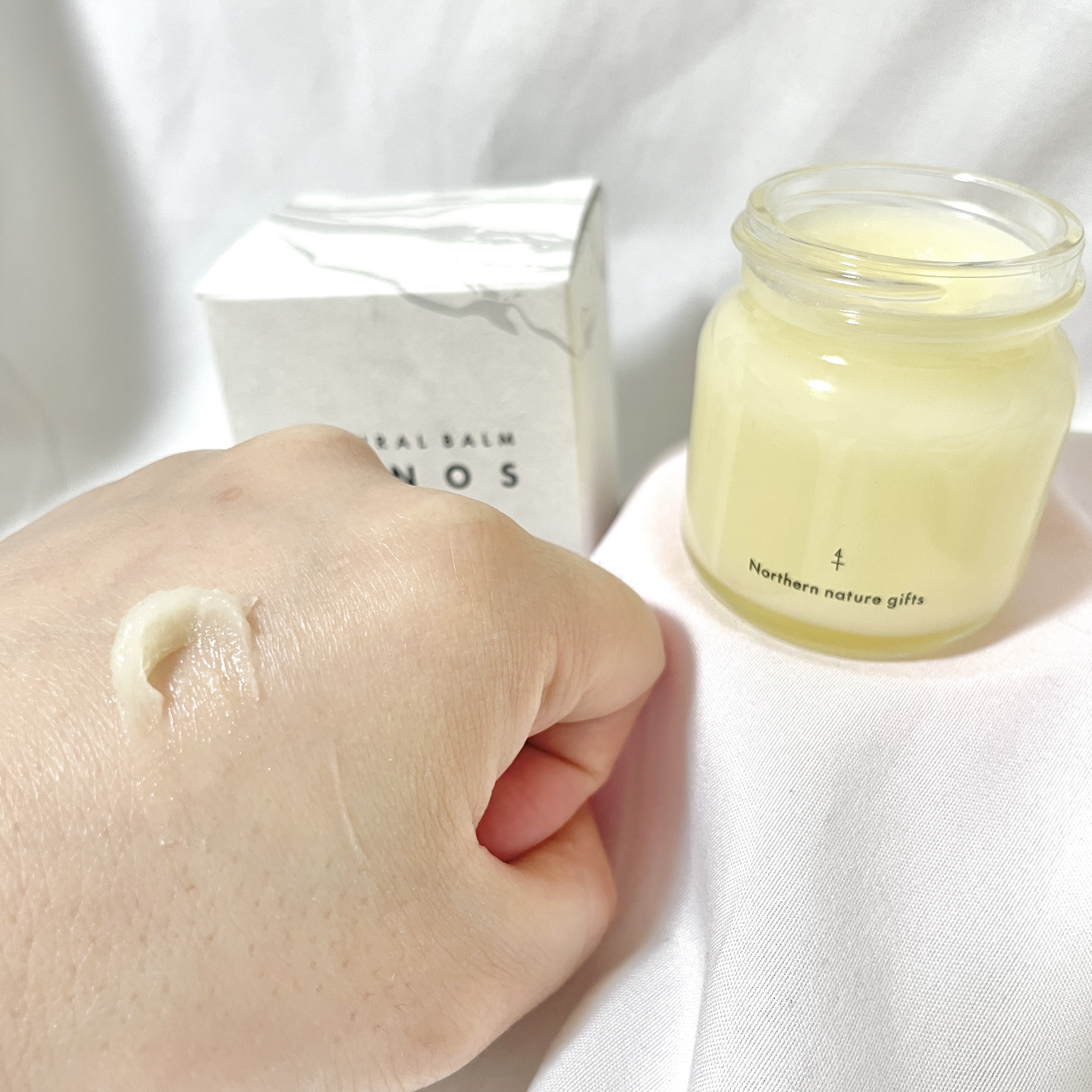 NATURAL BALM シーベリー/KINOS/ヘアバームを使ったクチコミ（3枚目）