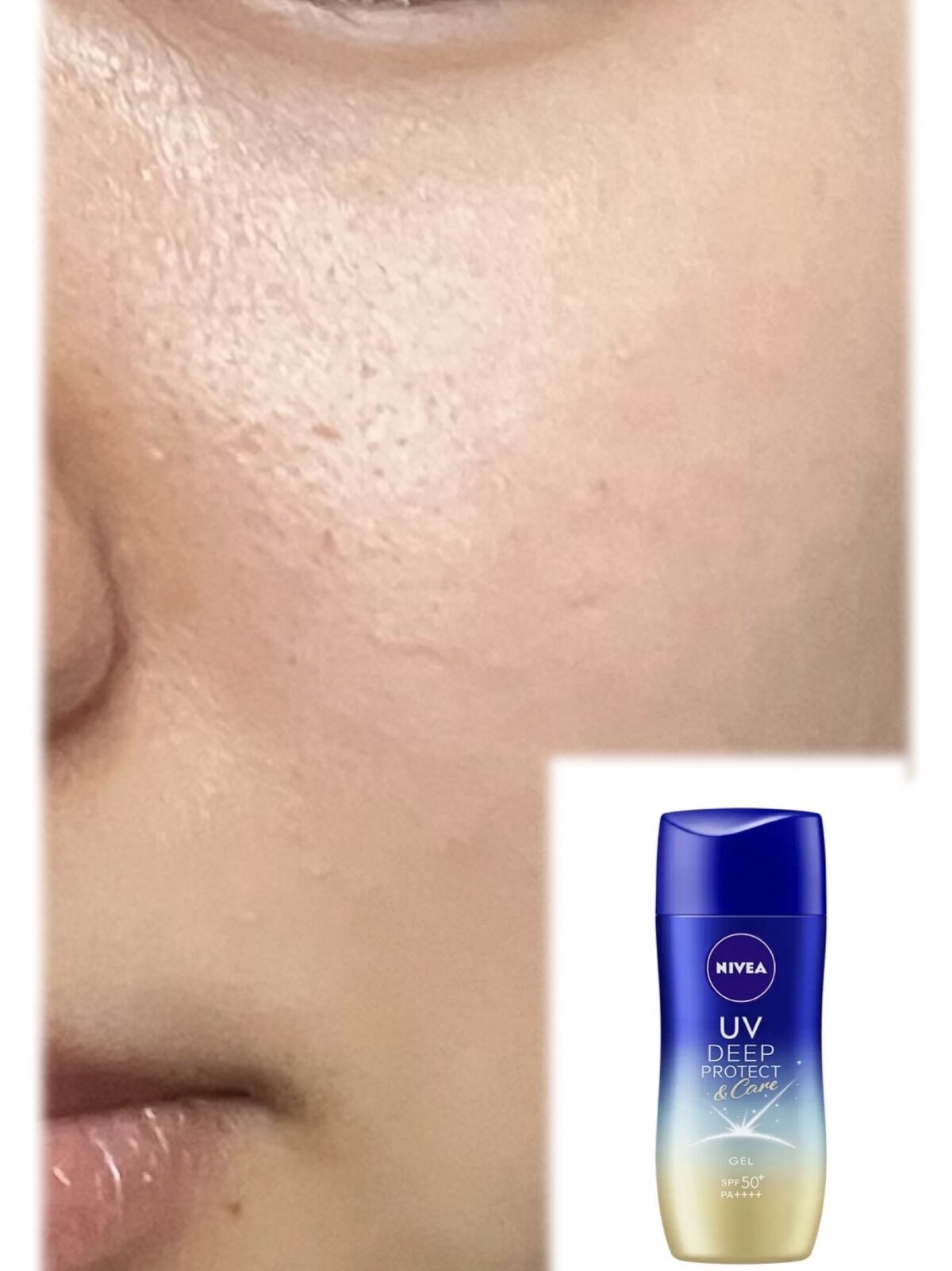 マーメイドスキンジェルUV/キャンメイク/日焼け止めジェルを使ったクチコミ（3枚目）