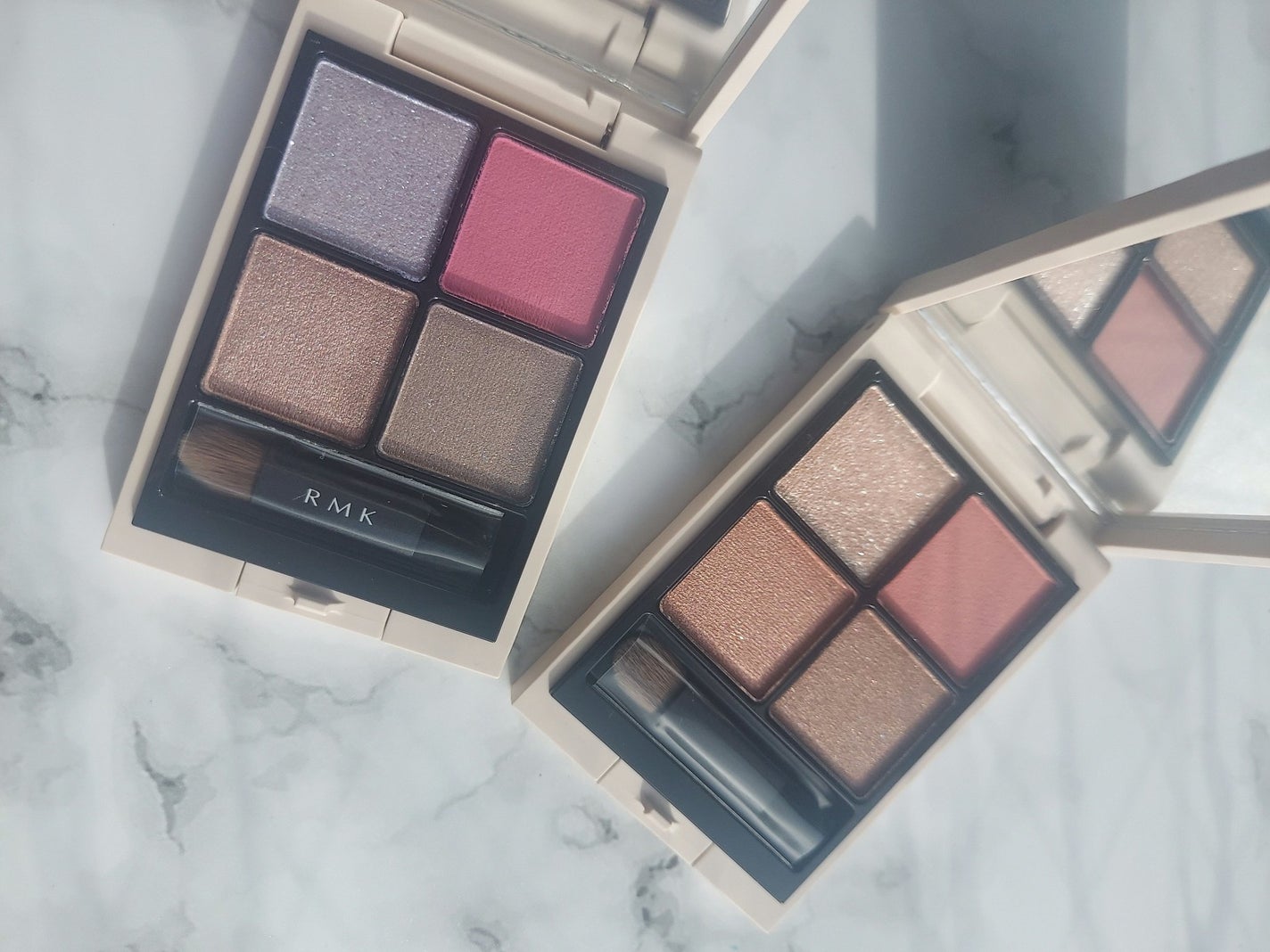 RMK シンクロマティック アイシャドウパレット/RMK/アイシャドウパレットを使ったクチコミ(2枚目)