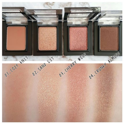 Eyes Fit Daily Shadow 01 コージーニット/CELEFIT/単色アイシャドウの画像