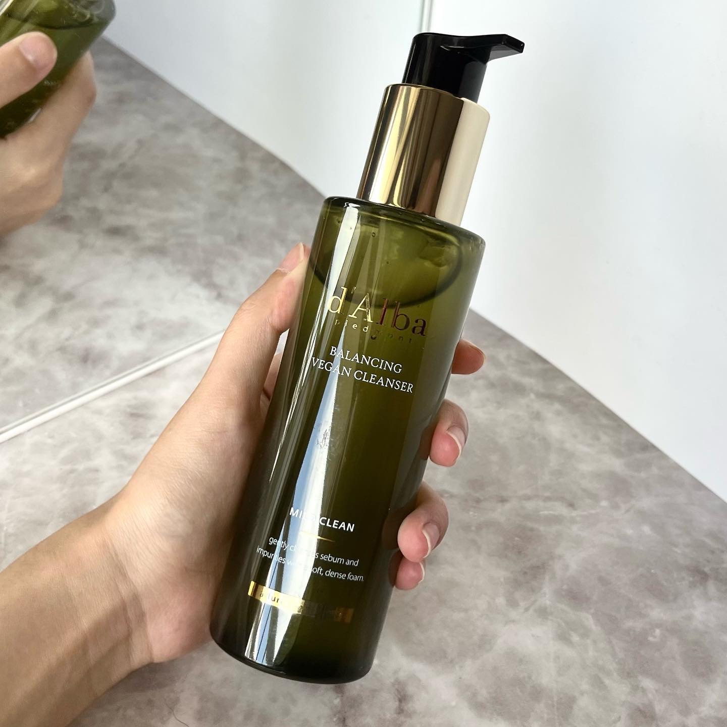 マイルドスキンバランシングヴィーガンクレンザー/ダルバ/洗顔フォームを使ったクチコミ（1枚目）