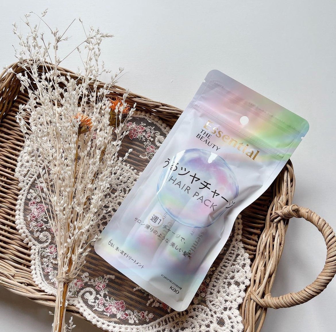 ザビューティ うるツヤチャージヘアパック/エッセンシャル/ヘアマスク・ヘアパックを使ったクチコミ(2枚目)