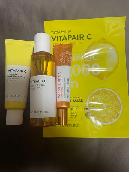 ビタペアC 集中美容液スペシャルセット/ネイチャーリパブリック/美容液を使ったクチコミ(2枚目)