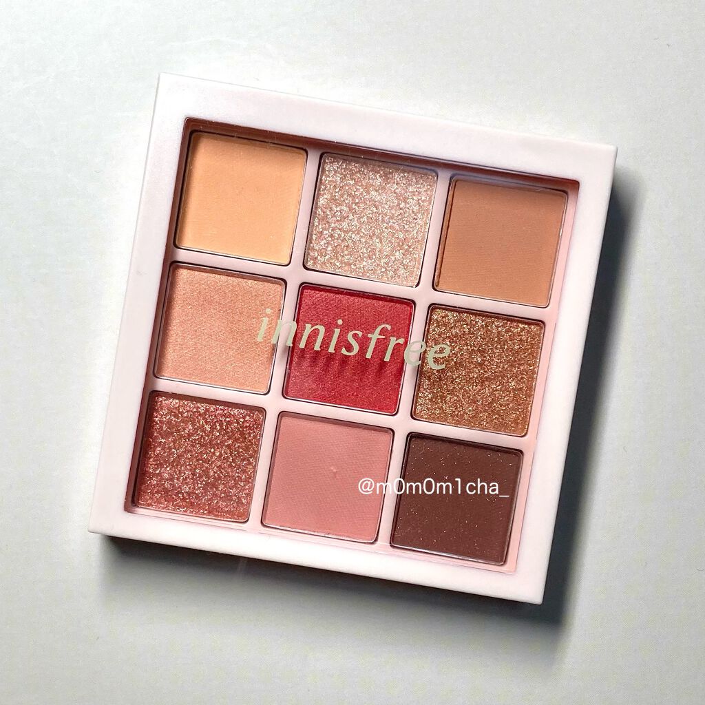 カメリア アイパレット/innisfree/アイシャドウパレットを使ったクチコミ(2枚目)