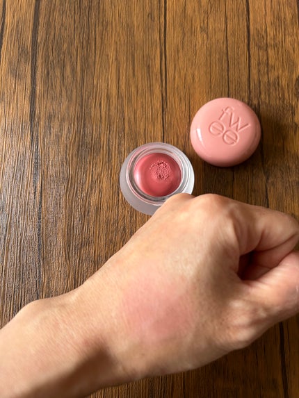 リップアンドチーク ブラーリープリンポット/fwee/口紅を使ったクチコミ(4枚目)