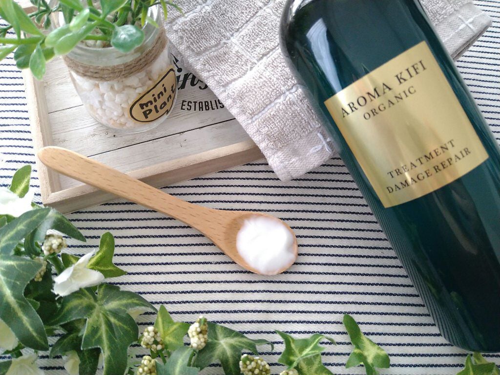 オーガニック シャンプー/トリートメント<ダメージリペア>/AROMA KIFI/シャンプー・コンディショナーを使ったクチコミ(5枚目)