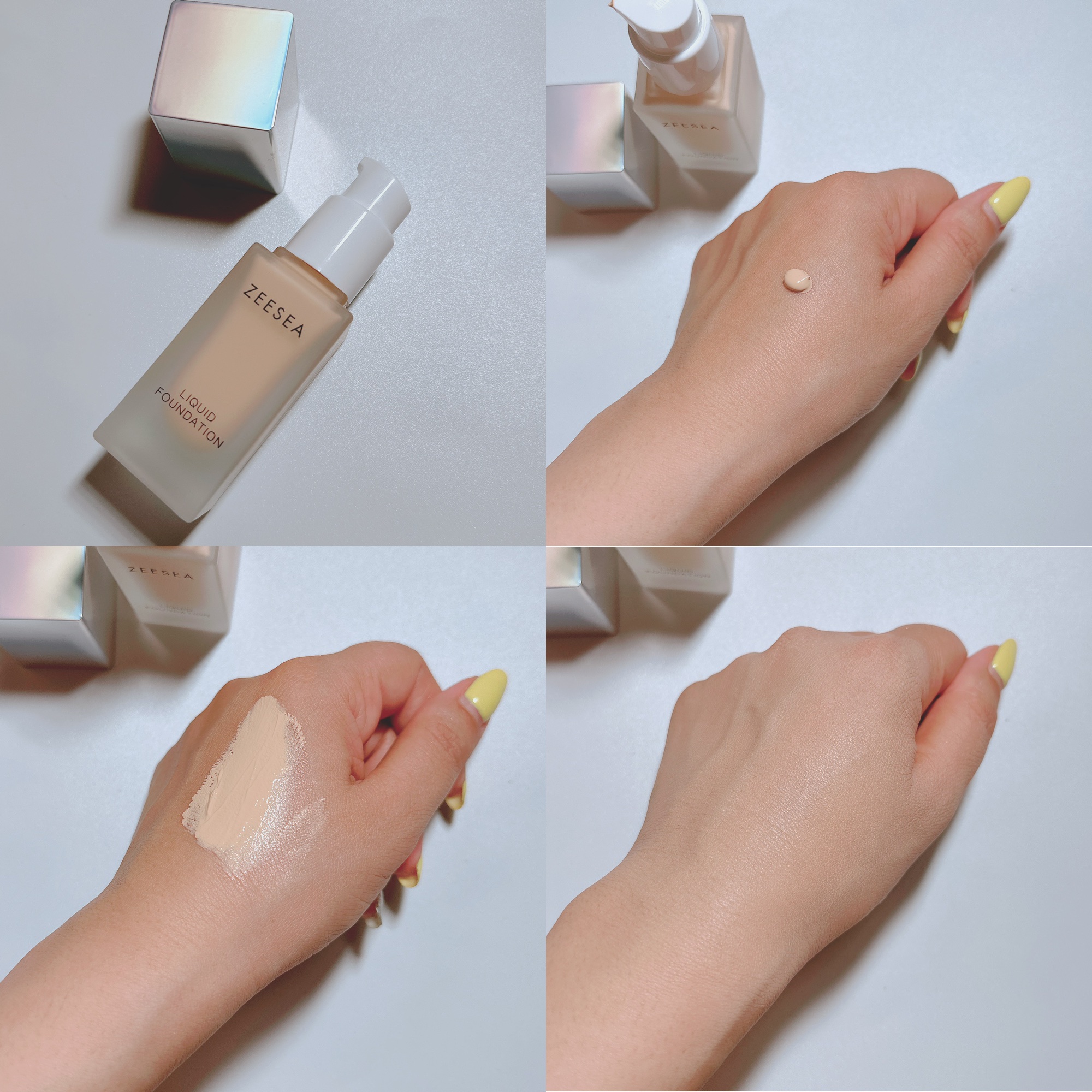化粧崩れ対策 リキッドファンデーション/ZEESEA/リキッドファンデーションを使ったクチコミ（3枚目）