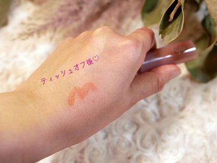 まあ*フォロバ100 on LIPS 「Fujikoニュアンスラップティントをレビューします🎉こちらの..」(3枚目)