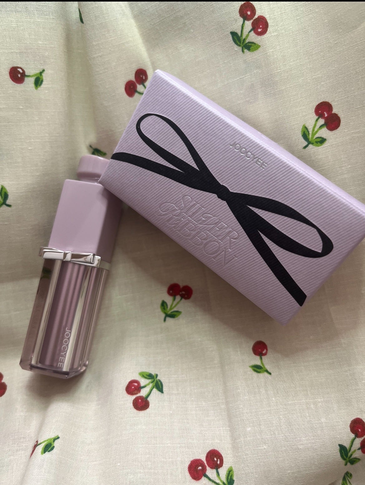 SILVER RIBBON グロウセラムルージュ/Joocyee/口紅を使ったクチコミ(1枚目)