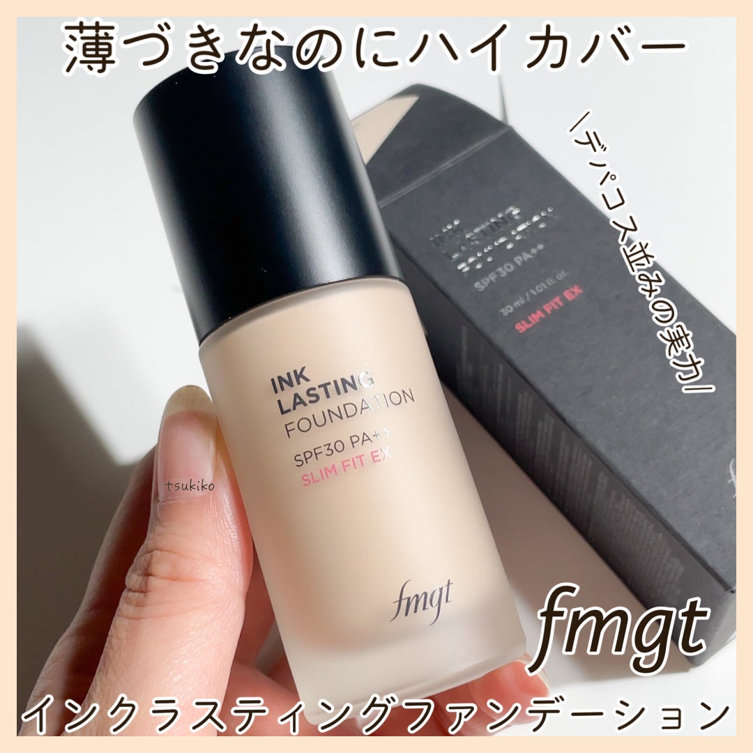 インクラスティングファンデーション スリムフィットEX/THE FACE SHOP/リキッドファンデーションを使ったクチコミ(1枚目)