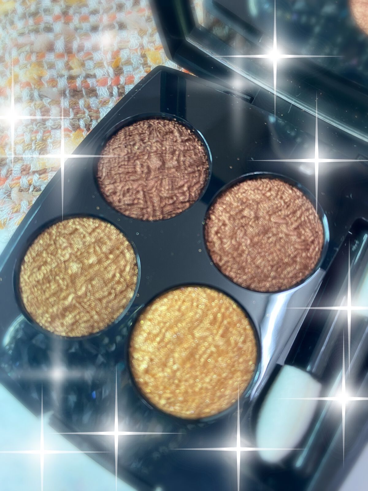 レ キャトル オンブル ツイード/CHANEL/アイシャドウパレットを使ったクチコミ(1枚目)