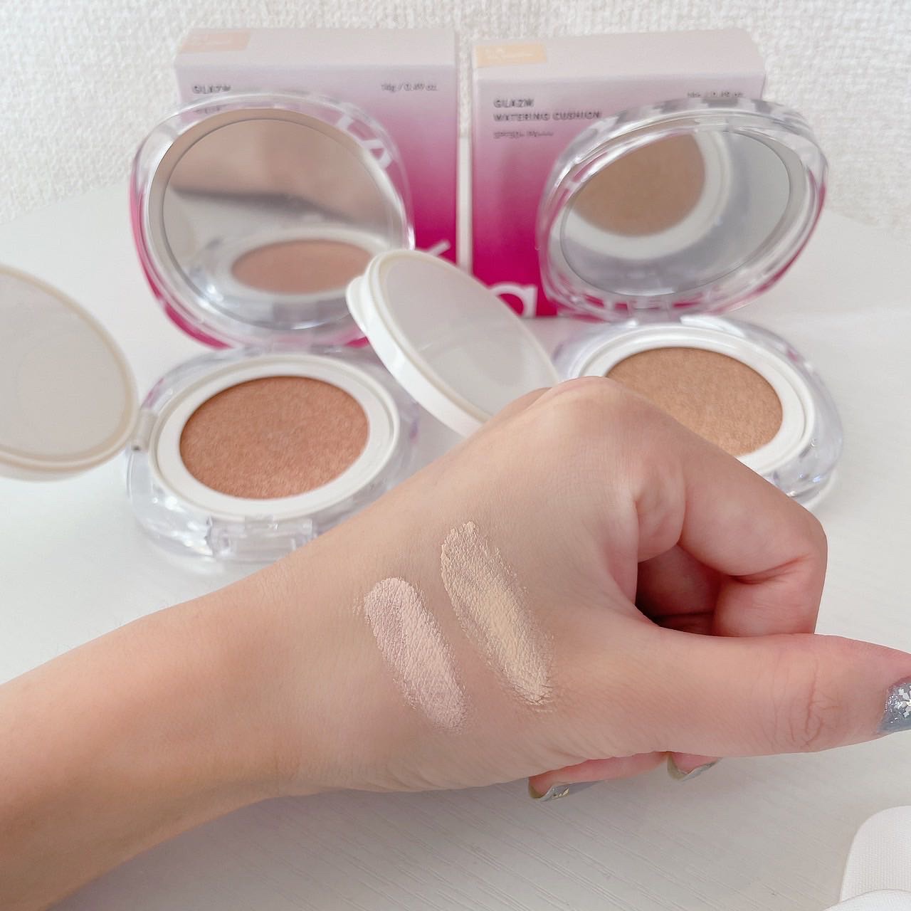 athe AUTHENTIC AIRY LIP BALM 04 チリー/athé/口紅を使ったクチコミ（1枚目）