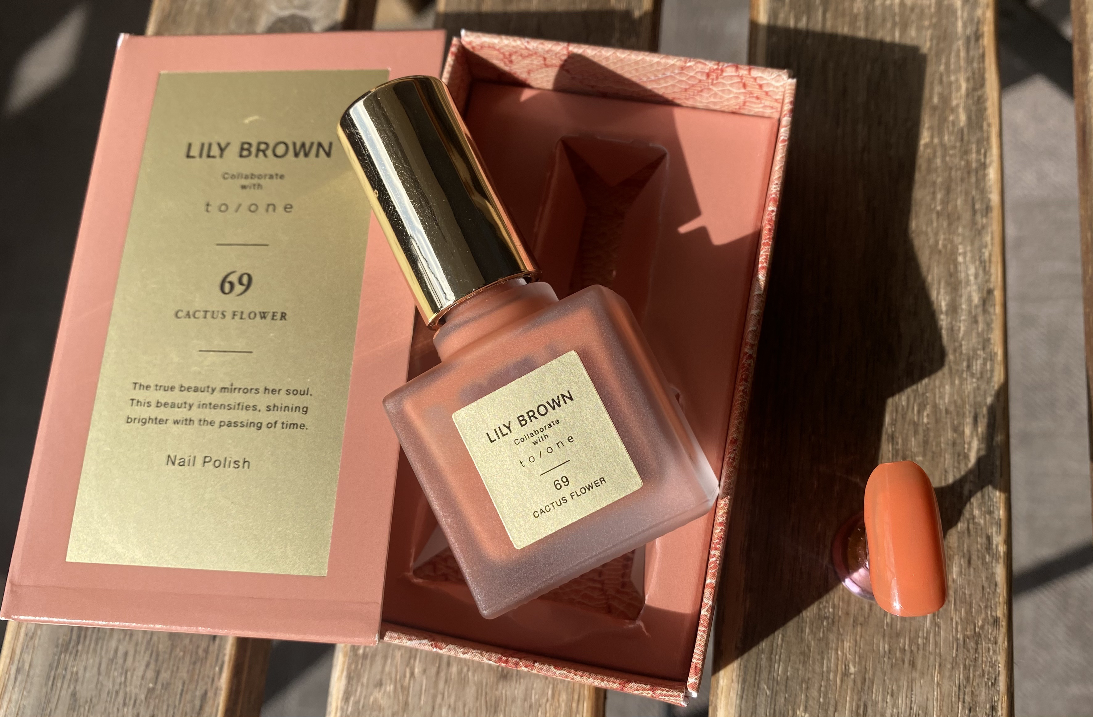 LILY BROWN×to/one ネイルポリッシュ/to/one/マニキュアを使ったクチコミ（1枚目）