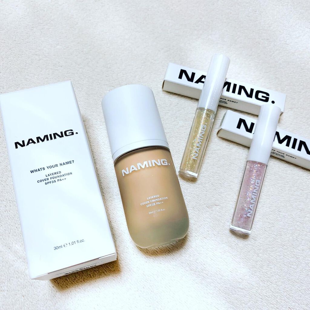 ダズリングアイグリッター/NAMING./リキッドアイシャドウを使ったクチコミ(1枚目)