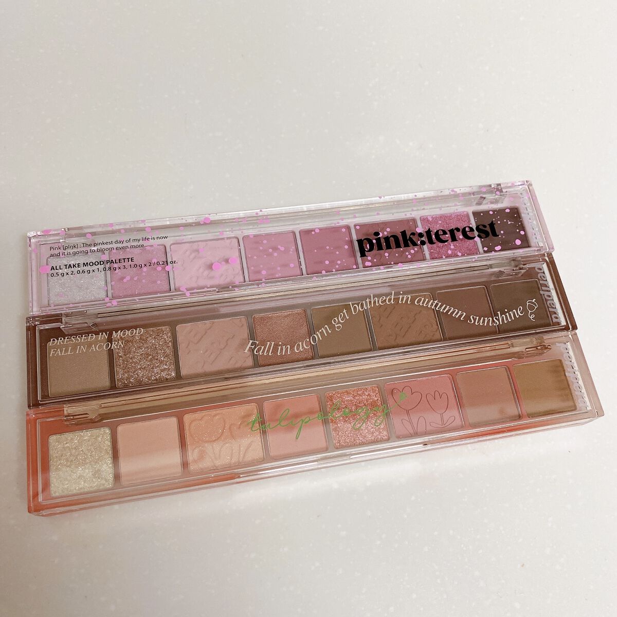 オール テイク ムード パレット(24AD) 【旧】15 TULIPOLOGY/PERIPERA/アイシャドウパレットを使ったクチコミ（3枚目）