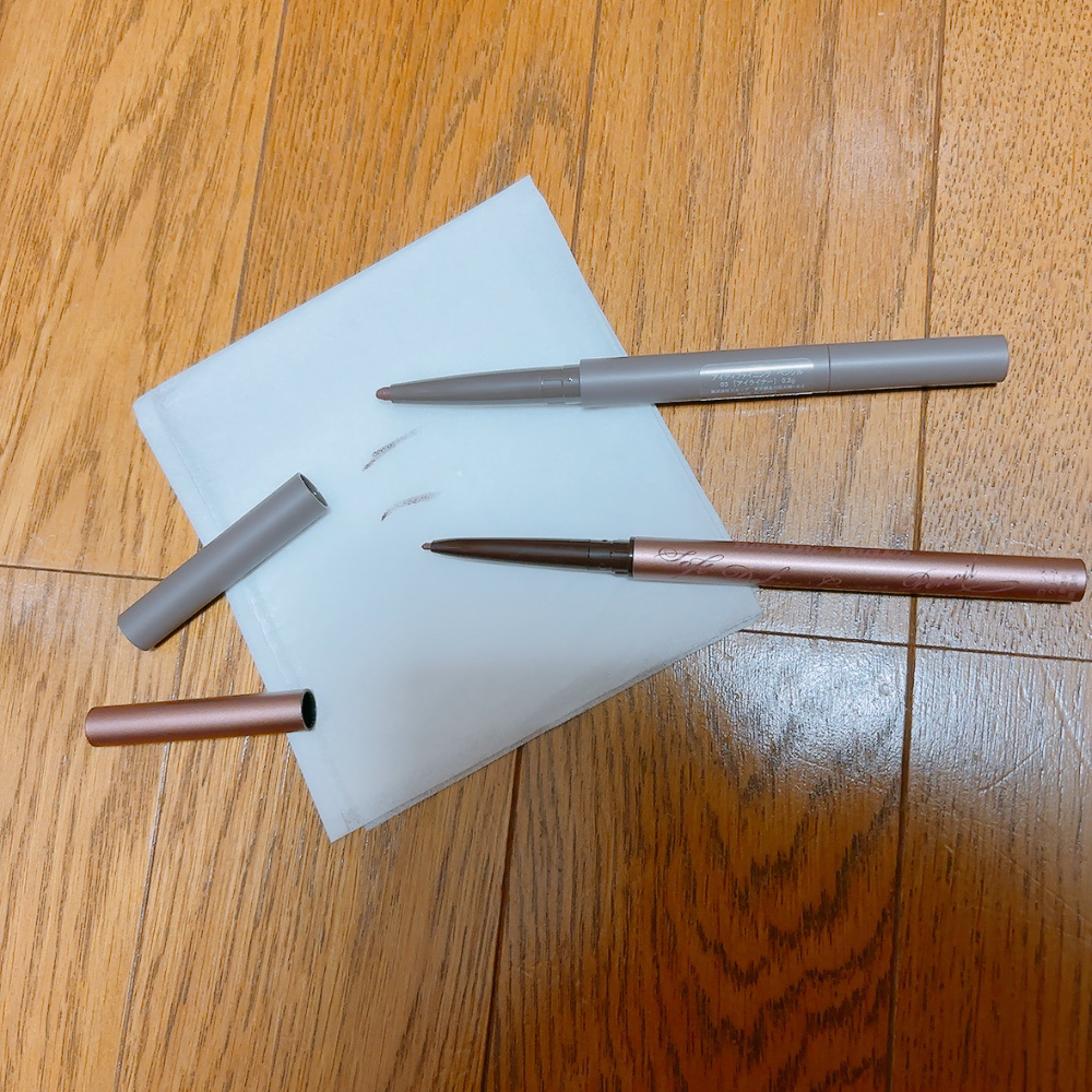 ソフトディファイン クリームペンシルＮ 03 チェリーブラウン/ヒロインメイク/ペンシルアイライナーを使ったクチコミ（1枚目）