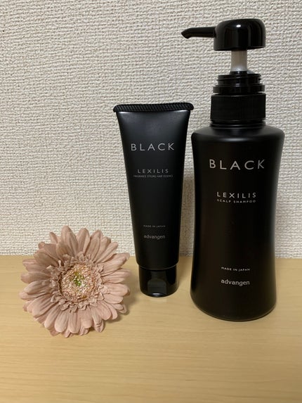 ブラック フレグランス スタイリング ヘアエッセンス/LEXILIS/アウトバストリートメントを使ったクチコミ(1枚目)