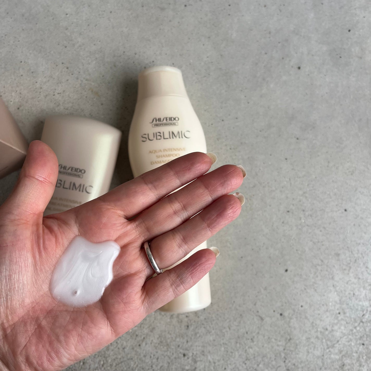 アクアインテンシブ シャンプー/トリートメント/サブリミック/サロンシャンプーを使ったクチコミ(3枚目)