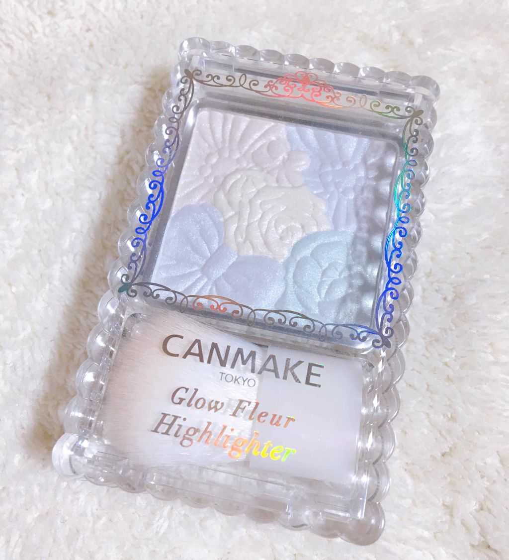 グロウフルールハイライター/キャンメイク/パウダーハイライトを使ったクチコミ（1枚目）