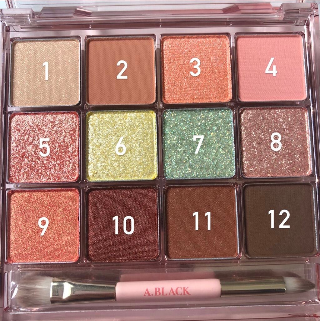 グラムチェンジマルチパレット/A.BLACK/マルチパレットを使ったクチコミ(3枚目)