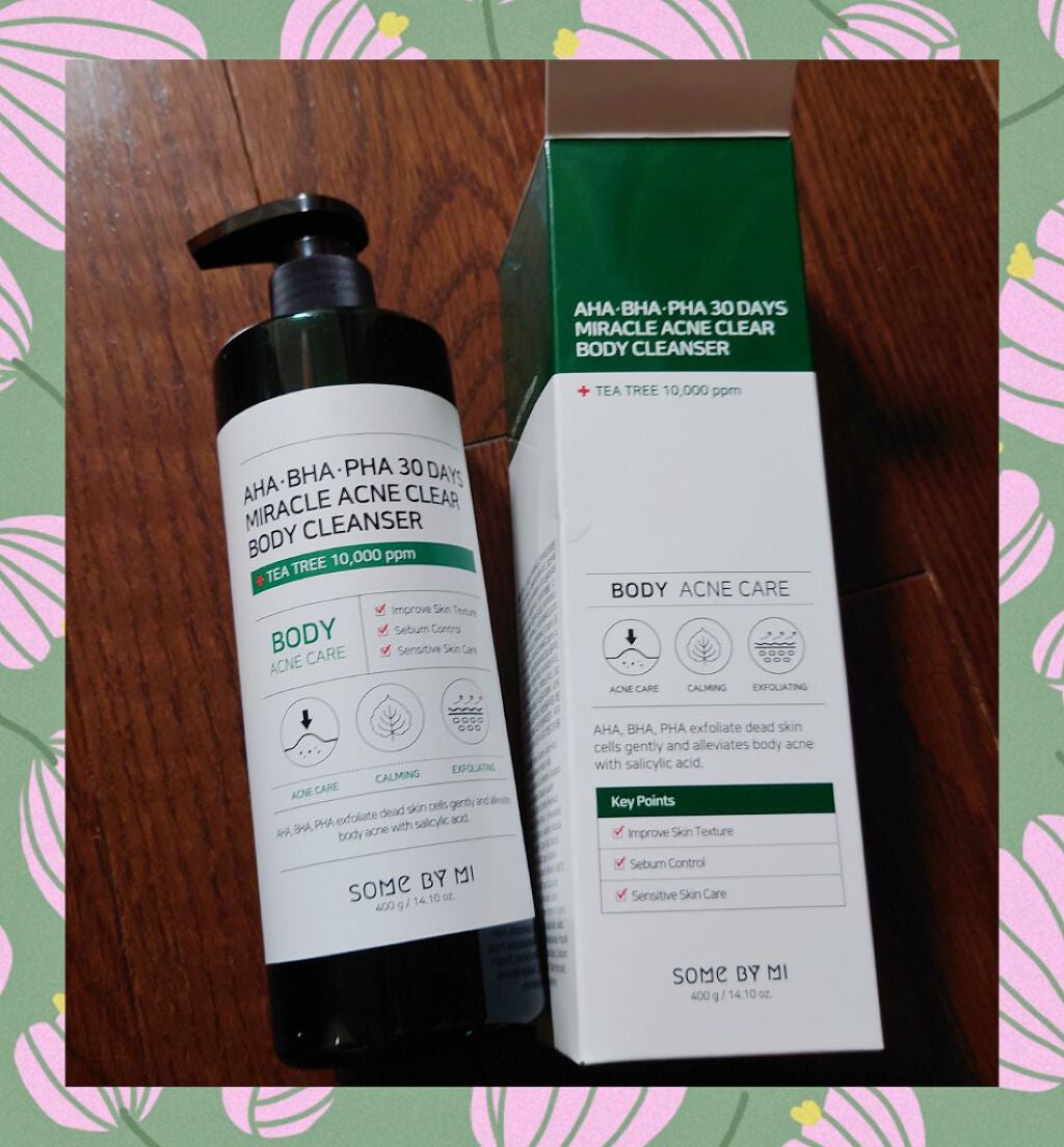 AHA·BHA·PHA 30デイズミラクルアクネボディクレンザー/SOME BY MI/ボディソープを使ったクチコミ(1枚目)