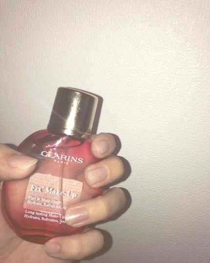 フィックス メイクアップ/CLARINS/ミスト状化粧水を使ったクチコミ(1枚目)