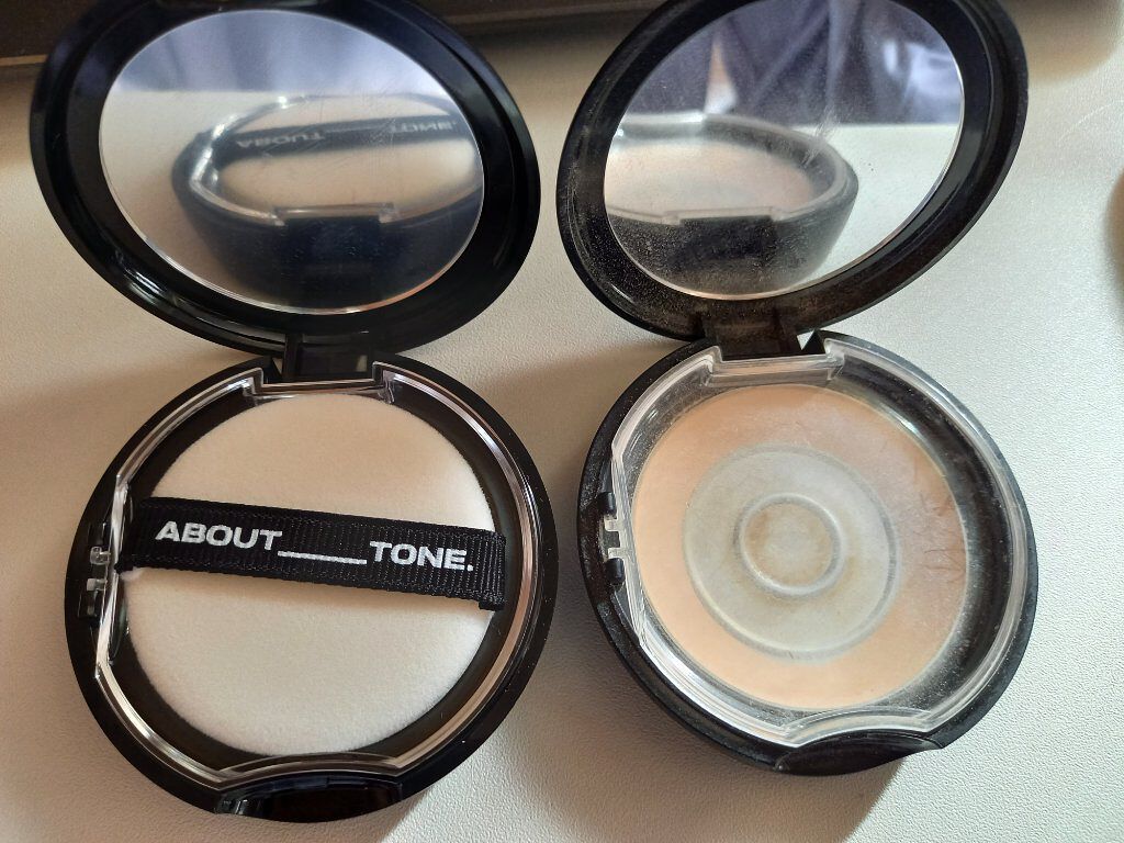 ブラーパウダーパクト/EGLIPS/パウダーファンデーションを使ったクチコミ（2枚目）