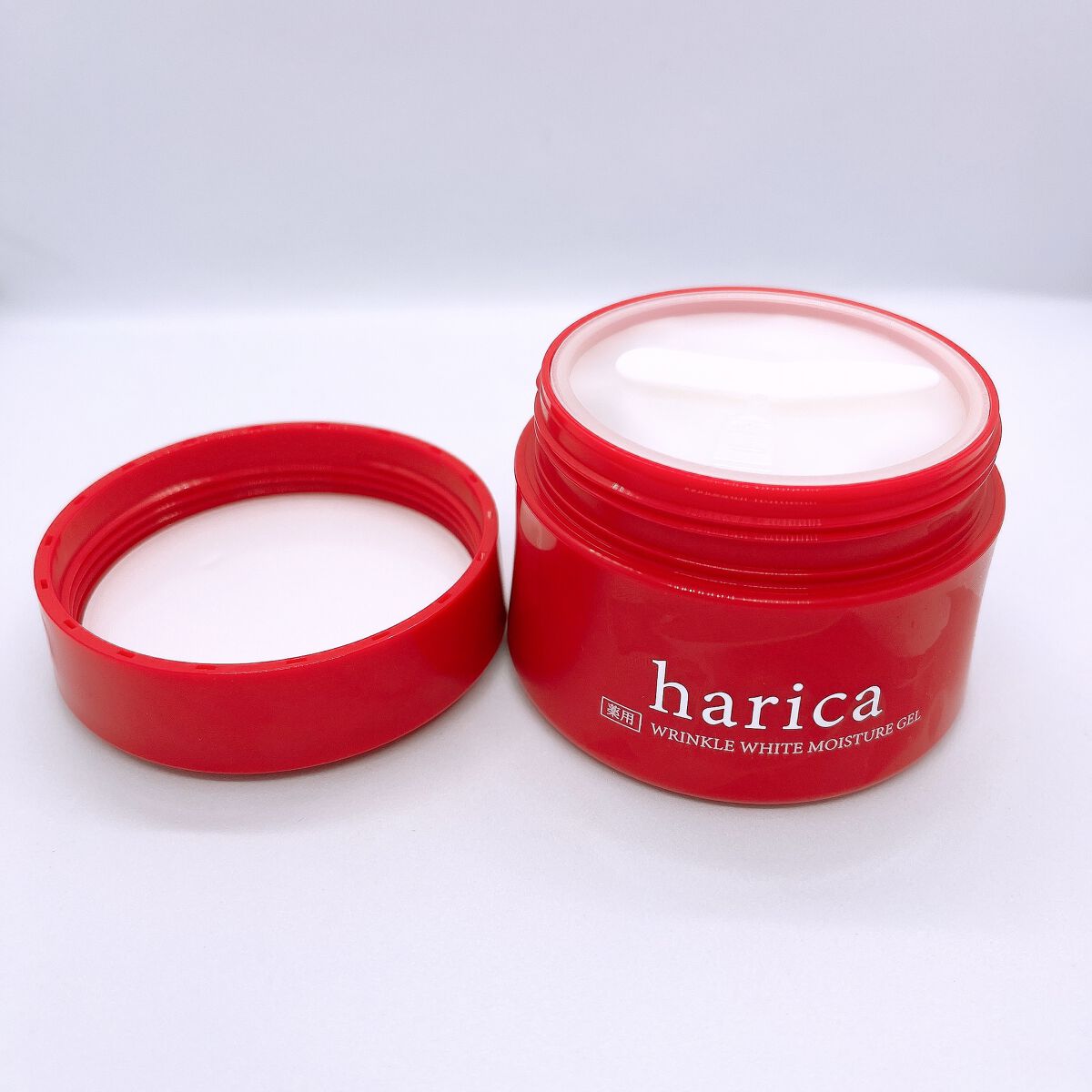薬用リンクルホワイトモイスチャージェル/harica/オールインワン化粧品を使ったクチコミ（2枚目）