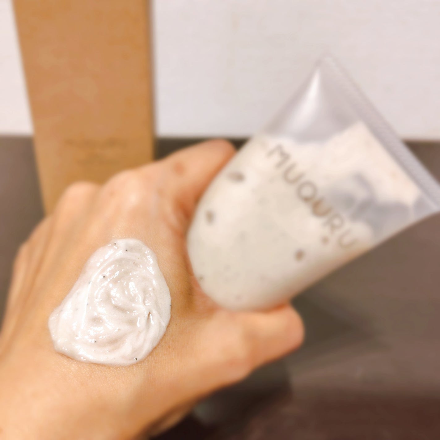 クレイフェイスウォッシュ/MUQURU/洗顔フォームを使ったクチコミ(5枚目)