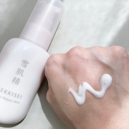 クリアウェルネス モイストリペア ミルク/雪肌精/乳液を使ったクチコミ(2枚目)