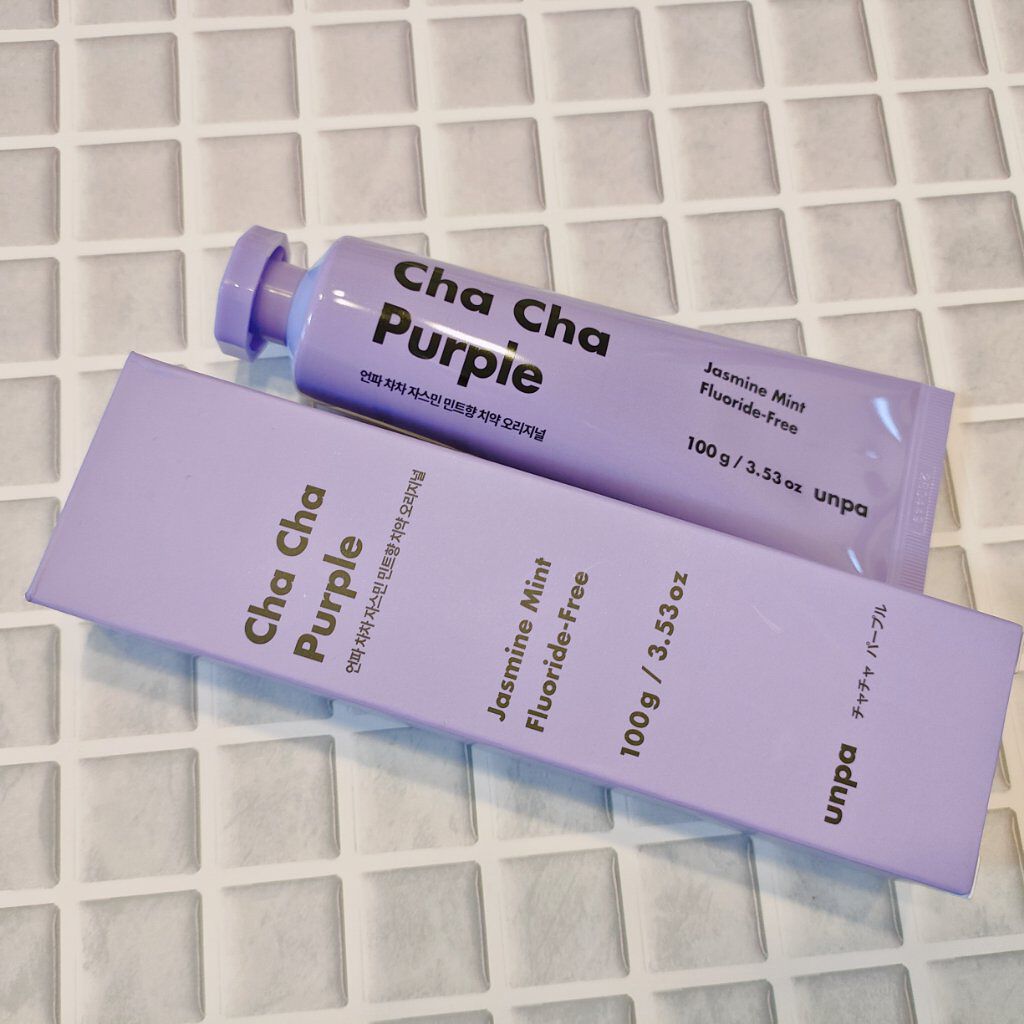 Cha Cha Charcoal Jasmin Mint Toothpaste/chacha/歯磨き粉を使ったクチコミ（3枚目）