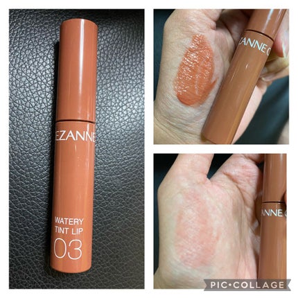 ウォータリーティントリップ/CEZANNE/リップティントを使ったクチコミ(2枚目)