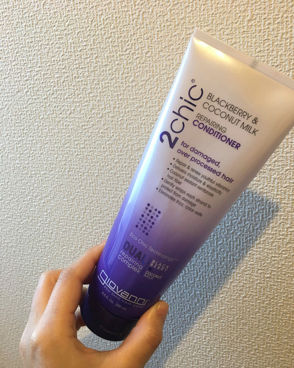 ジョヴァンニ 2chic ダメージ シャンプー/コンディショナー/giovanni/市販シャンプーを使ったクチコミ（1枚目）