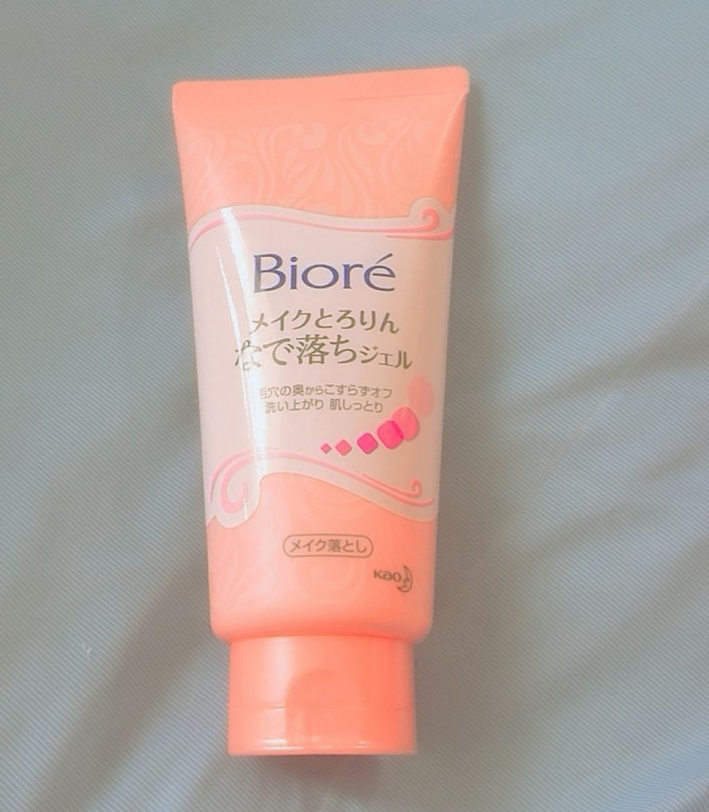 メイクとろりんなで落ちジェル/ビオレ/クレンジングジェルを使ったクチコミ（1枚目）