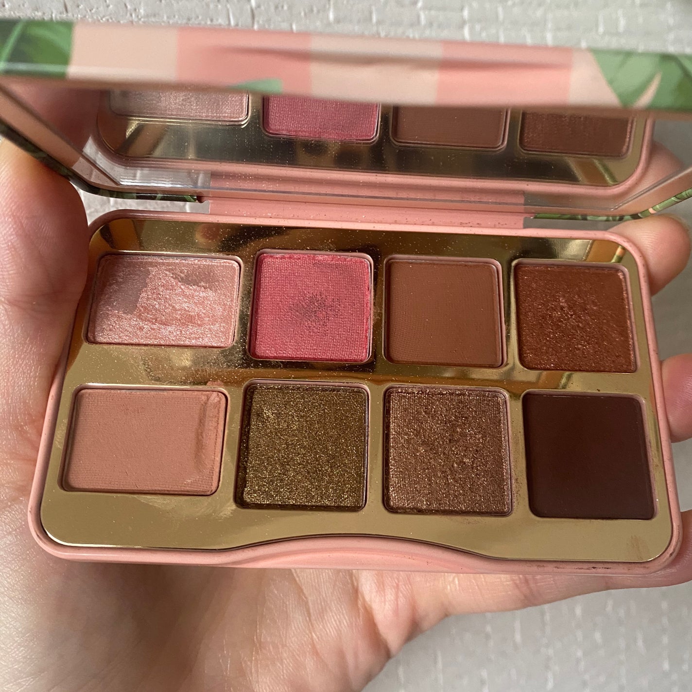 シェイク ユア パーム パームズ ミニ アイシャドウ パレット/Too Faced/アイシャドウパレットを使ったクチコミ(2枚目)