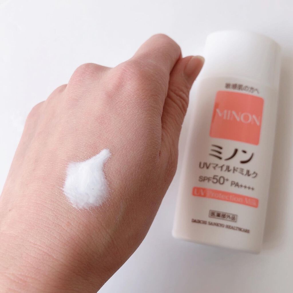 ミノンUVマイルドミルク/ミノン/日焼け止めミルクを使ったクチコミ(4枚目)