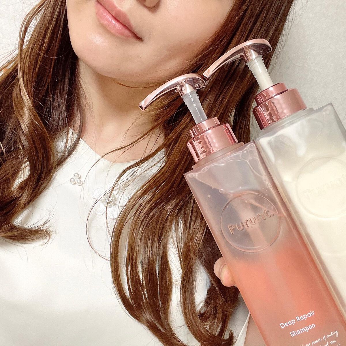 プルント ディープリペア美容液シャンプー/トリートメント/Purunt./市販シャンプーを使ったクチコミ(2枚目)