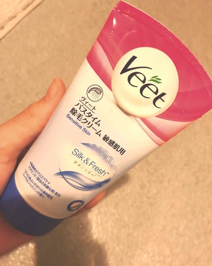 除毛クリーム(敏感肌用)/Veet/除毛クリームを使ったクチコミ(1枚目)