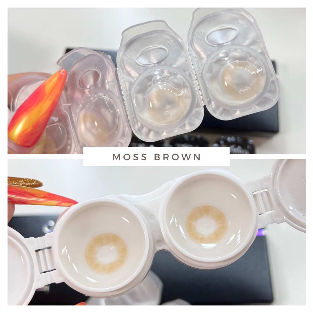 TeAmo 1DAY モスブラウン/TeAmo/ワンデー（１DAY）カラコンを使ったクチコミ（2枚目）