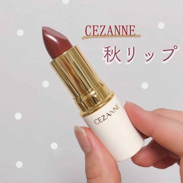 ラスティング リップカラーN/CEZANNE/口紅を使ったクチコミ（1枚目）