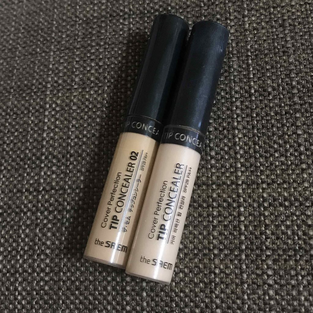 カバーパーフェクション チップコンシーラー/the SAEM/リキッドコンシーラーを使ったクチコミ(1枚目)