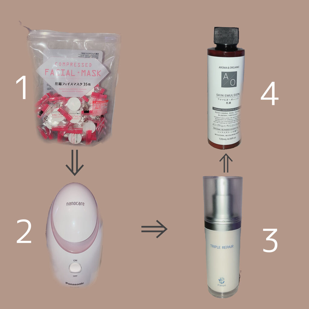 トリプルリペア/Ｆleuri(フルリ)/美容液を使ったクチコミ（3枚目）