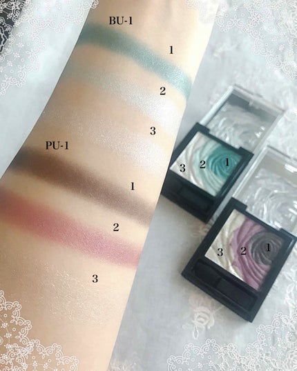 アイシーローズシャドウ/KATE/アイシャドウパレットを使ったクチコミ(4枚目)