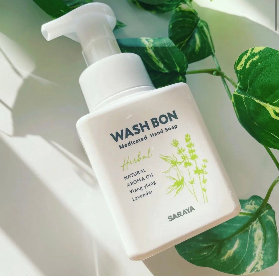 ウォシュボン ハーバル薬用ハンドソープ/サラヤ/ハンドソープを使ったクチコミ(1枚目)