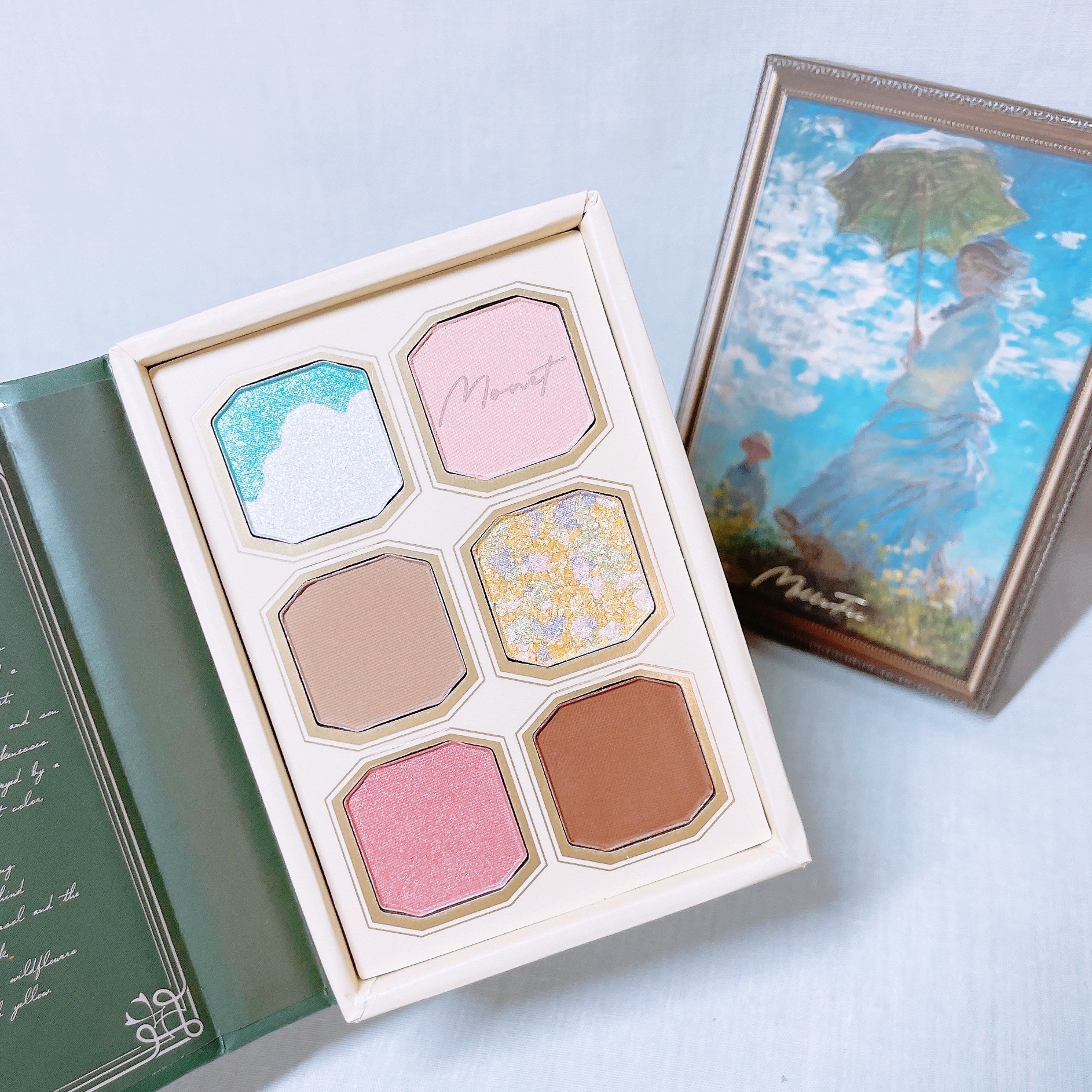 絵画アイシャドウパレット/MilleFée/アイシャドウパレットを使ったクチコミ（2枚目）